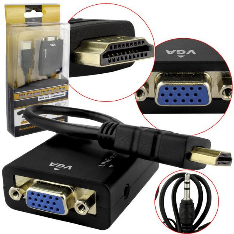 Vga a shop hdmi macho