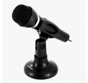 MICROFONE DE MESA HOOPSON MIC-005 P2 CABO 1.6MT PRETO
