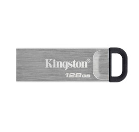 PEN DRIVE 128GB KINGSTON KYSON USB 3.2 PRATA DTKN/128GB