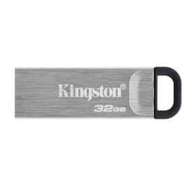 PEN DRIVE 32GB KINGSTON KYSON USB 3.2 PRATA DTKN/32GB