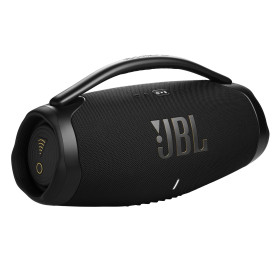 CAIXA DE SOM PORTATIL JBL BOOMBOX 3 WIFI BLUETOOTH 200W RMS IP67 PRETA