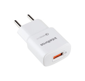 CARREGADOR DE TOMADA C/ 1 USB 3A INTELBRAS EC 1 QUICK BRANCO