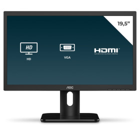 MONITOR LED 19.5 AOC 20E1H WIDE HDMI VGA VESA PRETO