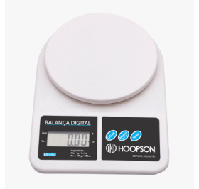 BALANCA DIGITAL PARA COZINHA HOOPSON 10KG BDH-002 - NÃO TEM PILHAS