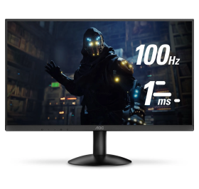 MONITOR VA 21.5 AOC 22B30HM2 GAMER WIDE FHD 100HZ 1MS VGA/HDMI VESA PRETO