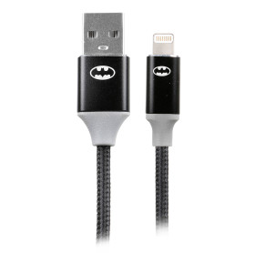 CABO USB PARA LIGHTNING DC MOBILE BATMAN 1.50MT 2.4A 12W 5+ 