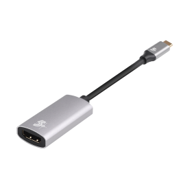 CABO USB-C PARA HDMI FEMEA 5+ CINZA ATC-04