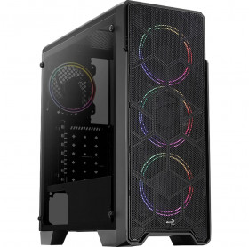 GABINETE ATX GAMER AEROCOOL ORE SATURN FRGB LATERAL TRANSPARENTE - S/FONTE 