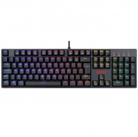 TECLADO USB GAMER REDRAGON SURARA PRO MECANICO K582RGB-PRO SWITCH VERMELHA PRETO