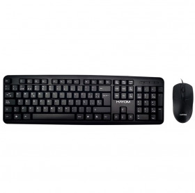 TECLADO E MOUSE USB HAYOM TC3215 PRETO