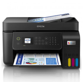 IMPRESSORA EPSON L5290 ECOTANK MULTIFUNCIONAL WI-FI ADF REDE 33PPM PRETO