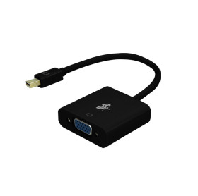 CONVERSOR MINI DISPLAYPORT PARA VGA FEMEA 15CM 5+ PRETO 075-0825