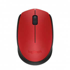 MOUSE SEM FIO M170 NANO LOGITECH VERMELHO 910-004941