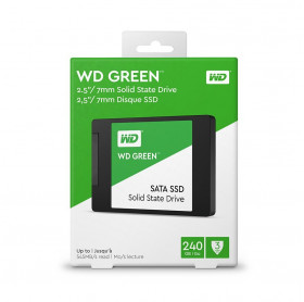 HD SSD 240GB 2.5 SATA III WD GREEN 7MM WDS240G2G0A