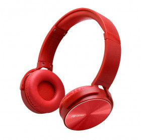 FONE COM MICROFONE P3 PH-110RD C3 TECH DOBRAVEL VERMELHO