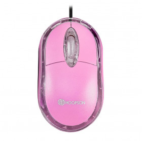 MOUSE USB  HOOPSON MS-035R 800DPI ROSA