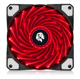 Cooler para Gabinete 120mm Hayom FC1300 LED Vermelho