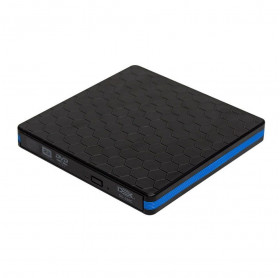 GRAVADOR DVD EXTERNO DEX USB 3.0 AZUL DG-320C 