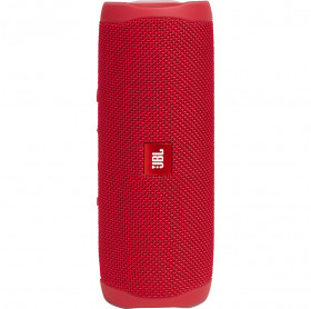 CAIXA DE SOM PORTATIL JBL FLIP 5 BLUETOOTH 4.2 20W RMS VERMELHA IPX7 JBLFLIP5RED