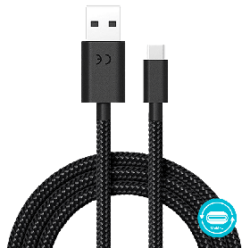 Cabo USB para USB-C Motorola 1,5m Preto SJCX0ACB15