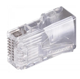 CONECTOR RJ45 CAT5E MACHO UNIDADE                                               