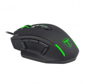 MOUSE USB GAMER T-DAGGER MAJOR 8000 DPI PRETO T-TGM303