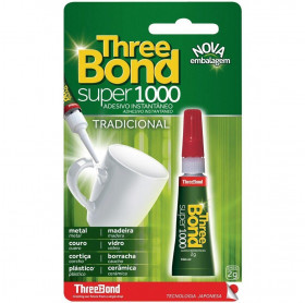 COLA THREE BOND SUPER 1000 UNIDADE 2G 