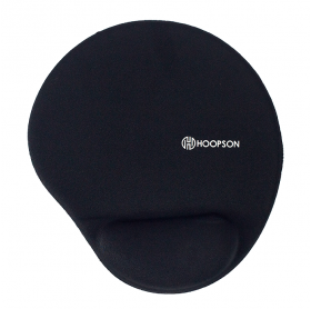 MOUSE PAD APOIO PULSO SILICONE HOOPSON MP-54 PRETO - F-LINHA