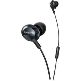 FONE DE OUVIDO AURICULAR COM MICROFONE PHILIPS PRO6305BK PERFORMANCE PRETO