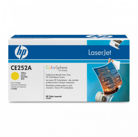 TONER HP CE252A CP3525/CM3530 AMARELO 