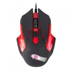 MOUSE USB GAMER HOOPSON GX-57R 2400DPI PRETO/VERMELHO