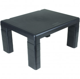 SUPORTE DE MESA PARA MONITOR MULTILASER 4 NIVEIS DE ALTURA AC125 - QUADRADO 