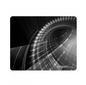 MOUSE PAD ARGOM GALAXIA PRETO/BRANCO ARG-AC-1235WT