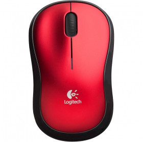 MOUSE SEM FIO M185 LOGITECH 1000 DPI VERMELHO 910-003635   