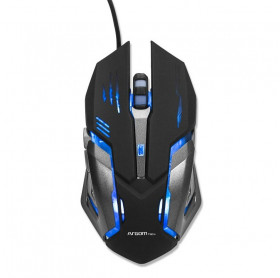 MOUSE USB ARGOM MS40 GAMER COMBATE 3200 DPI ARG-MS-2040BK