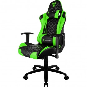 CADEIRA GAMER PROFISSIONAL THUNDERX3 TGC12-BG PRETA/VERDE