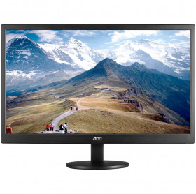 MONITOR LED 21.5 AOC WIDE VGA PRETO VESA E2270SWN