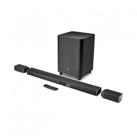 CAIXA DE SOM HOME CINEMA JBL BAR 5.1 SUBWOOFER BTH 218W RMS JBLBAR51BLKBR WIRELE