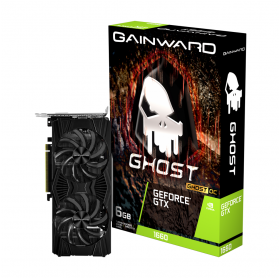 PLACA DE VIDEO 6GB GDDR5 192 BITS GTX1660 GAINWARD SUPER GHOST PCI-E DVI/HDMI/DP