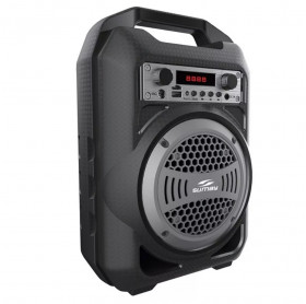 CAIXA DE SOM PORTATIL SUMAY GALLON 30W CINZA USB/MICRO SD/BLUETOOTH /RADIO/MP3