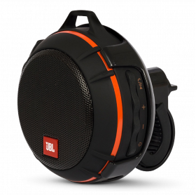 CAIXA DE SOM PORTATIL JBL WIND 3W BLUETOOTH/FM/MICRO SD PRETA C/SUPORTE P/ BIKE 