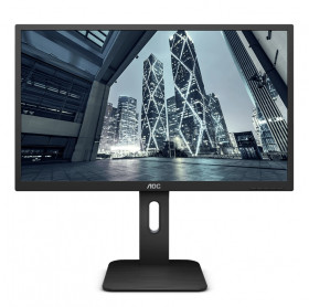 MONITOR LED 18.5 AOC 9P1E PIVOT AJUSTE DE ALTURA VGA HDMI DP 2MS PRETO 