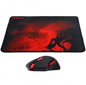 MOUSE E MOUSEPAD GAMER REDRAGON CENTROPHORUS M601-BA  