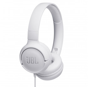 FONE DE OUVIDO COM MICROFONE P3 JBL TUNE 500 PURE BASS BRANCO JBLT500WHT