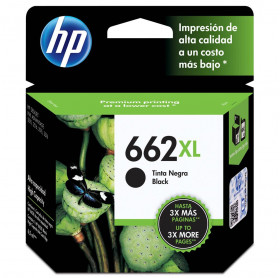 CARTUCHO HP 662XL 6,5ML CZ105AB PRETO 2515/2516/3515/3516 