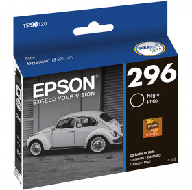 CARTUCHO EPSON T296120 PRETO XP-231/XP-431 