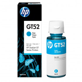 REFIL DE TINTA HP GT52 M0H54AL 70ML CIANO 