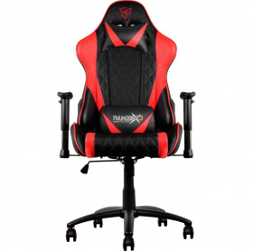 CADEIRA GAMER PROFISSIONAL THUNDERX3 TGC15-BR PRETA/VERMELHA