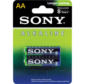 PILHA ALCALINA SONY AA C/2 AM3L-B2D 