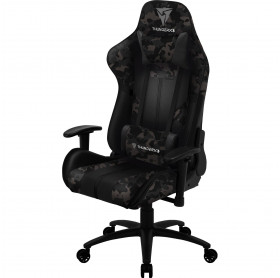 CADEIRA GAMER THUNDERX3 BC3 CAMUFLADA/CINZA BLACK HAWK 120 KG